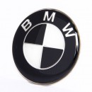 BMW 宝马黑白款方向盘贴标
