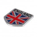 union flag英国国旗盾形金属贴标
