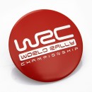 红色WRC轮毂贴标
