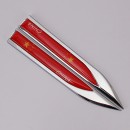 China 中国刀锋叶子板标 侧标 金属贴标
