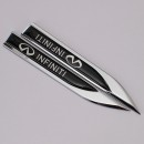 Infiniti 英菲尼迪刀锋叶子板标 侧标 金属贴标