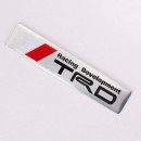 丰田TRD铝合金铭牌/ Toyota TRD aluminum alloy sticker 