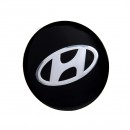  现代轮毂贴标 Hyundai Center Wheel Cover Sticker 56.5mm