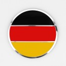 德国国旗轮毂贴标 Germany Flag Car Wheel Centre Caps Logo