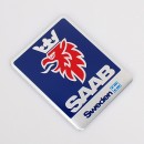 SAAB 萨博车系专用金属铭牌 萨博SAAB改装装饰贴标