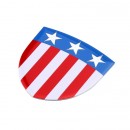 United States 美国国旗盾形铝合金贴标 Aluminum alloy sticker