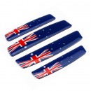 澳大利亚国旗汽车门边胶/Flag of Australia car door edge glue