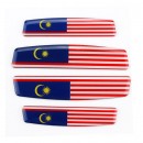 马来西亚国旗汽车门边胶/ Malaysia flagcar door edge glue