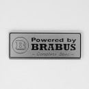 BENZ奔驰御用改装品牌标志BRABUS改装铭牌装饰标