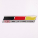 奥迪Audi Sport Germany Team Goh德国国旗运动款改装装饰标