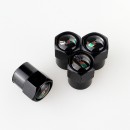 VRS YX-016黑色气门嘴帽 / VRS  BLACK TIRE VALVE CAP