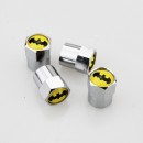 蝙蝠侠YX-016银色气门嘴帽 / BATMAN SILVER TIRE VALVE CAP 