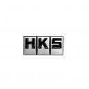 黑色改装品牌HKS铝合金贴标/Aluminum alloy sticker