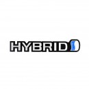混合HYBRID标志铝合金铭牌/Aluminum alloy sticker