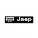 黑色吉普车jeep铝合金铭牌/Aluminum alloy sticker