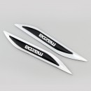 马自达新双刀叶子贴标/Mazda New style Knife Edge Metal Labeling