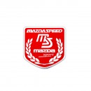 MAZDA 马自达 MS SPORT 盾形麦穗标志 改装装饰标【红色】
