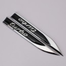 涡轮增压刀锋叶子贴标/Knife Edge Metal Labeling