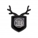 奔驰 BRABUS巴博斯黑色小鹿车贴/Bentley Deer car sticker