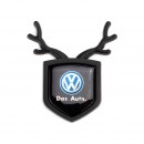 Volkswagen大众黑色小鹿车贴/Volkswagen Deer car sticker