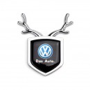 Volkswagen大众银色小鹿车贴/Volkswagen Deer car sticker