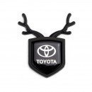 丰田黑色小鹿车贴/Toyota Deer car sticker