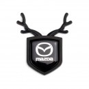 马自达黑色小鹿车贴/Mazda Deer car sticker