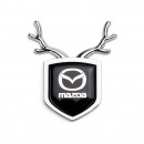 马自达银色小鹿车贴/Mazda Deer car sticker
