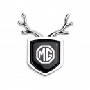 MG名爵银色小鹿车贴/MG Deer car sticker