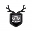 起亚黑色小鹿车贴/Kia Deer car sticker