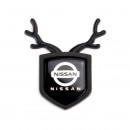 日产黑色小鹿车贴/Nissan Deer car sticker