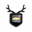 雪佛兰黑色小鹿车贴/Chevrolet Deer car sticker