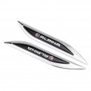 宝马新款刀锋叶子板贴标BMW ALPINA Knife Edge Metal Labeling