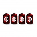 日产 红色时光胶囊气门嘴帽/Nissan red Capsule shaped valve setm caps