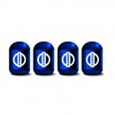 日产 蓝色时光胶囊气门嘴帽/Nissan blue Capsule shaped valve setm caps