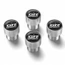 GR-sport 银色全新圆形气门嘴帽/Round valve cap