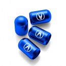 讴歌 蓝色时光胶囊气门嘴帽/Acura blue Capsule shaped valve setm caps